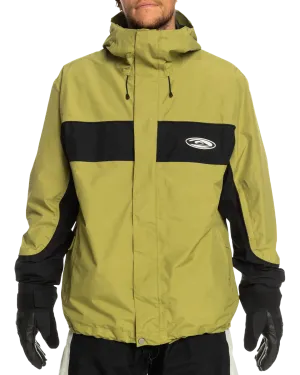 Quiksilver Men's High Altitude Gore-Tex® Technical Snow Jacket - Green Olive