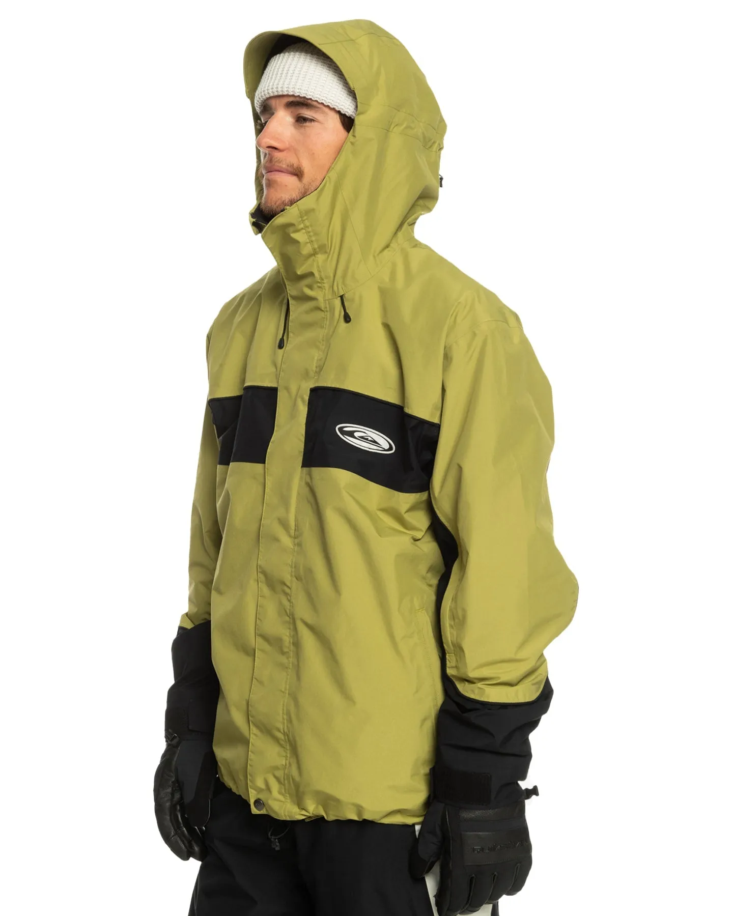 Quiksilver Men's High Altitude Gore-Tex® Technical Snow Jacket - Green Olive