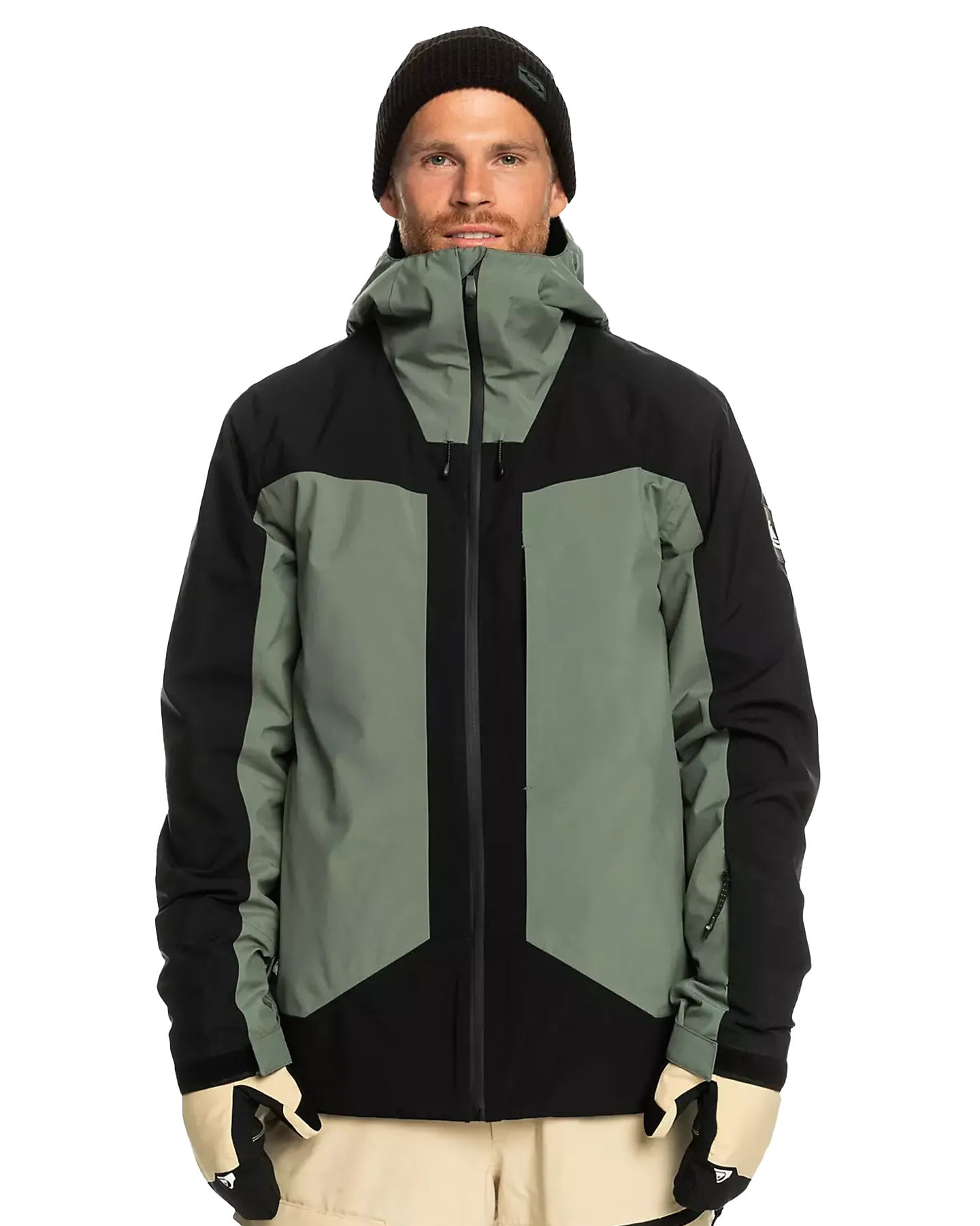 Quiksilver Men's Muldrow Technical Snow Jacket - True Black