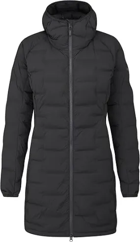 Rab Cubit Stretch Recycled Down Parka Women's X-Small Ebony