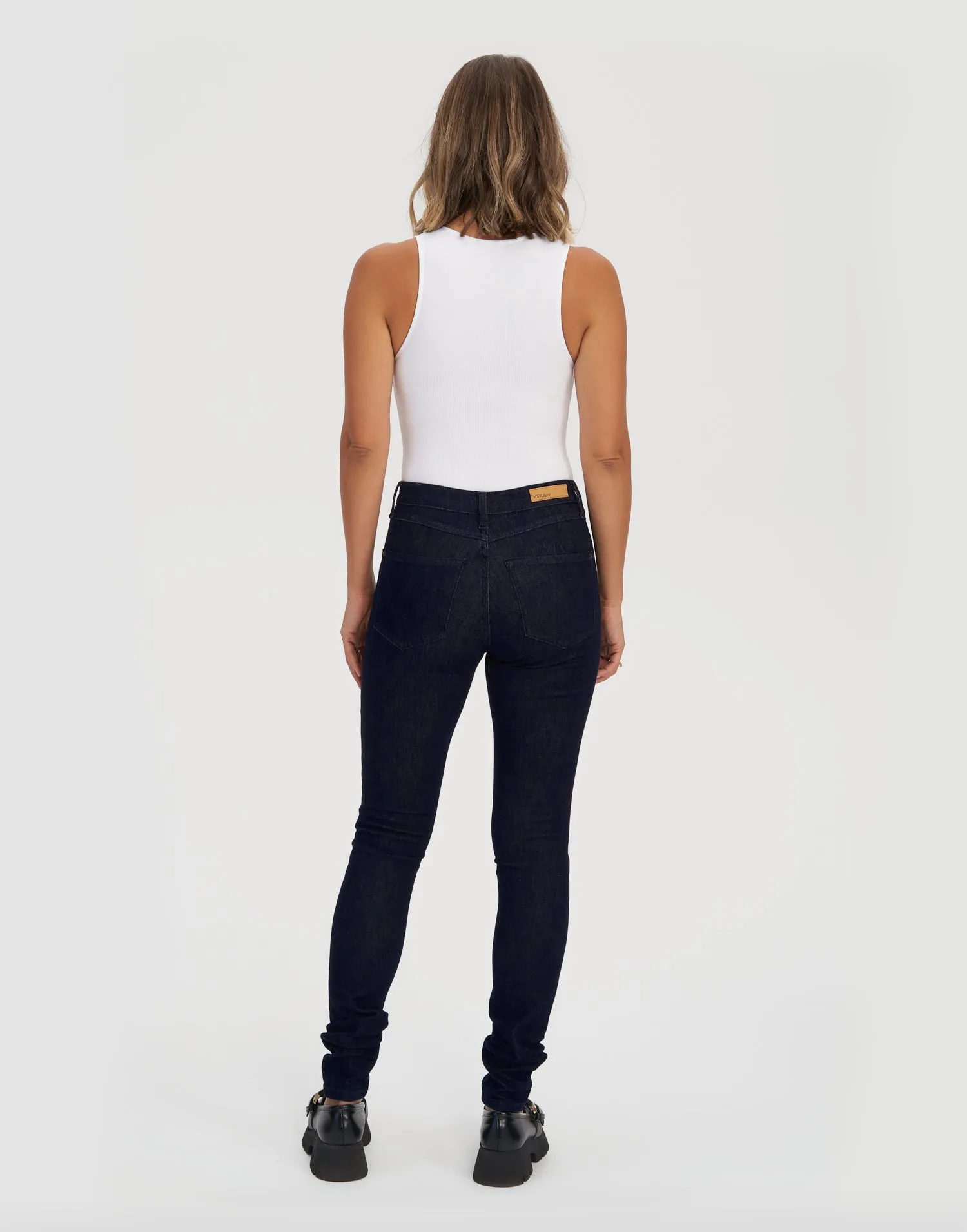 RACHEL SKINNY JEANS / 34" PRAGUE