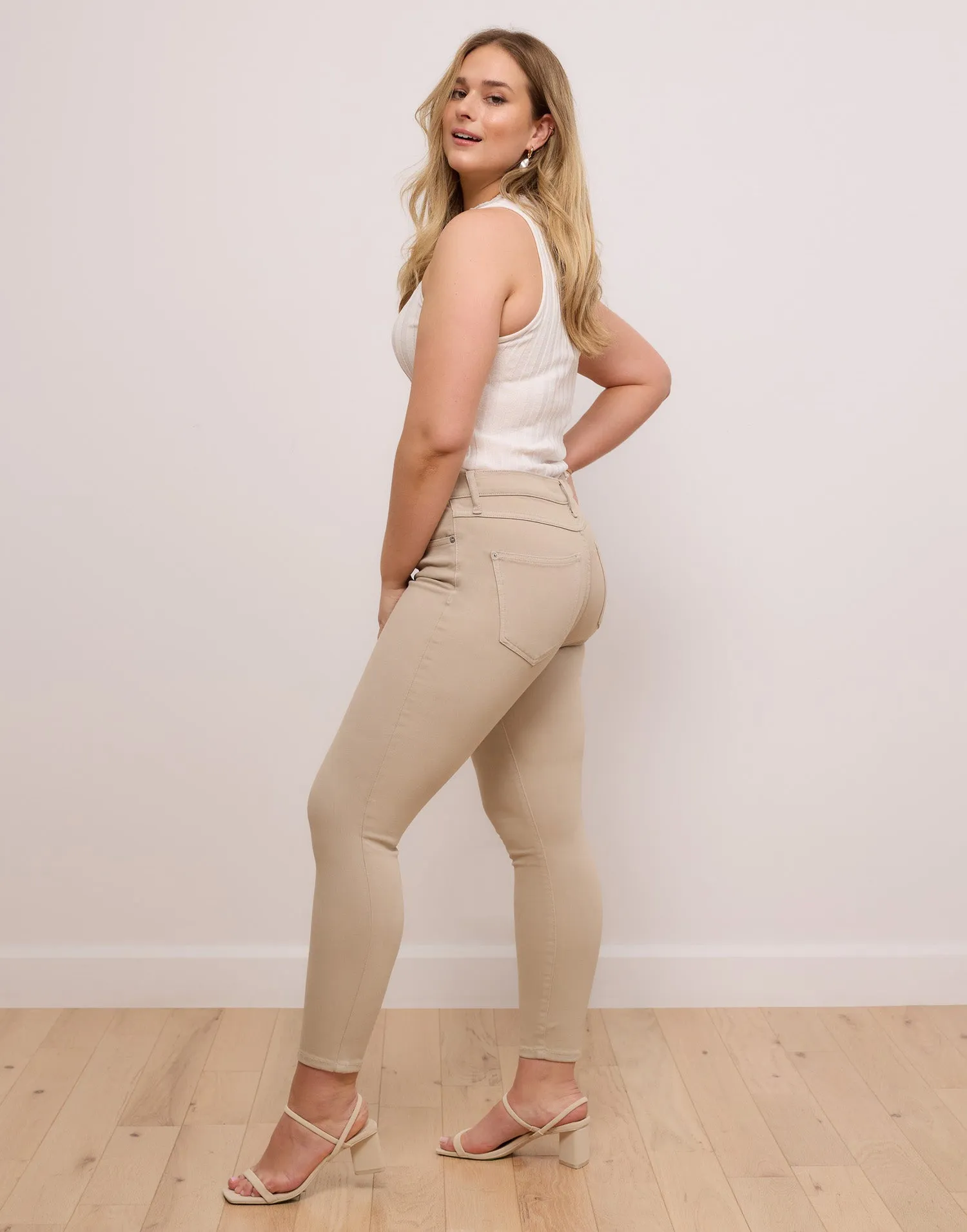 RACHEL SKINNY JEANS / SANDY BEACH