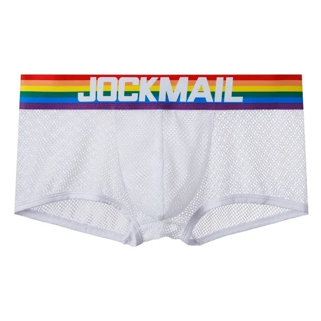 Rainbow Stripe Waistband Man Briefs and Boxers