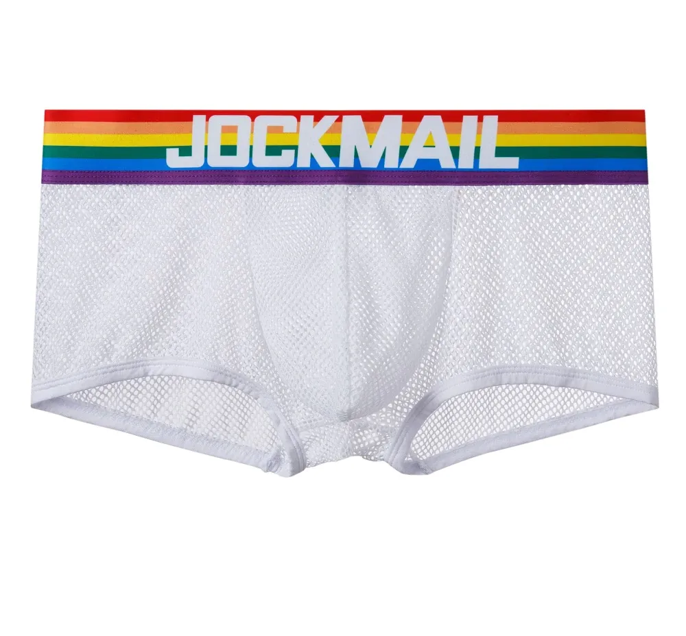 Rainbow Stripe Waistband Man Briefs and Boxers