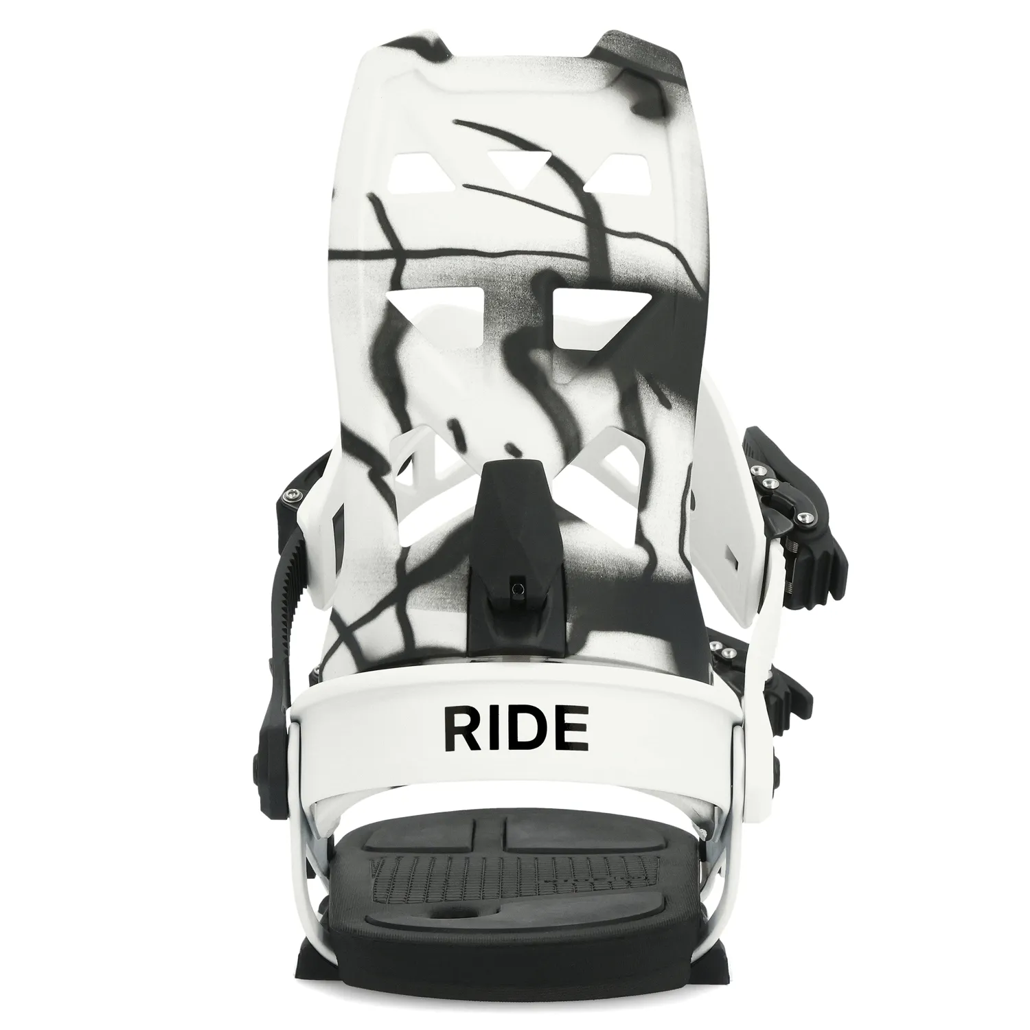 Ride Men's A-8 Snowboard Bindings 2024 White