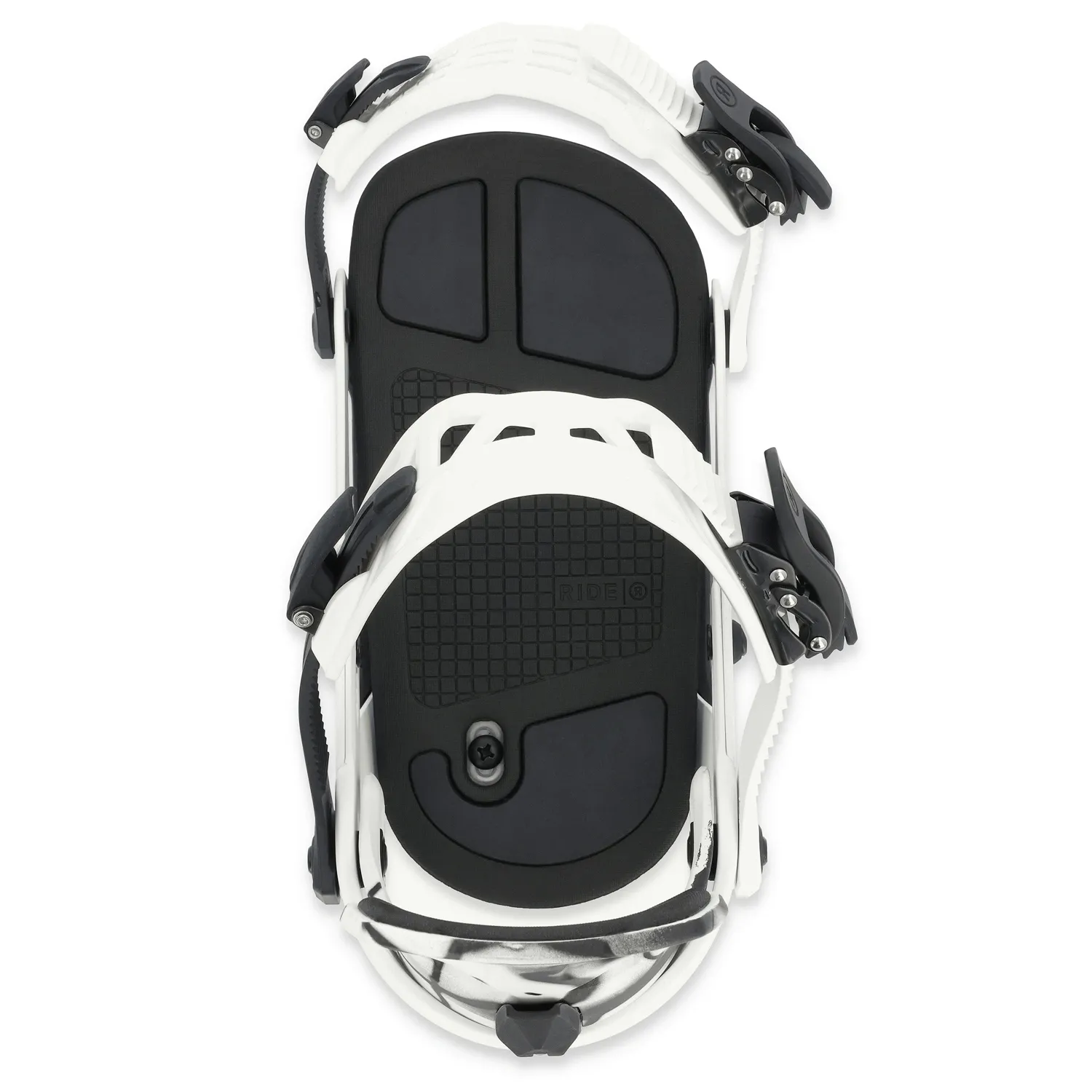 Ride Men's A-8 Snowboard Bindings 2024 White