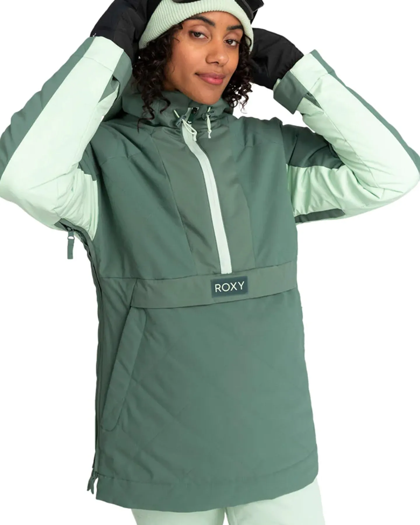 Roxy Women's Radiant Lines Overhead Technical Snow Jacket - Dark Forest