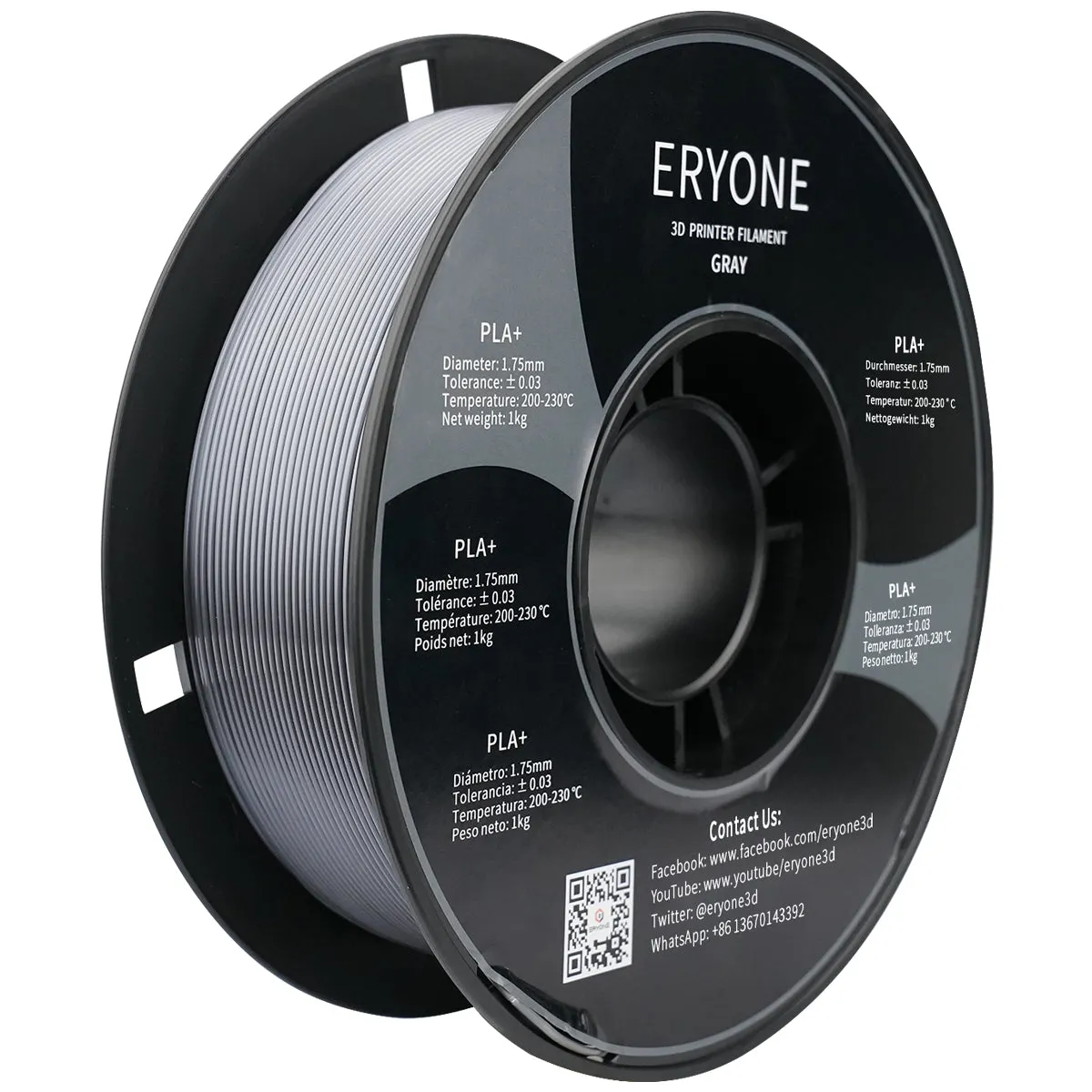 (RU only)Pre-sale- ERYONE All Series PLA 3D Filament 1kg  FREE SHIPPING(MOQ:20 rolls,can mix color)