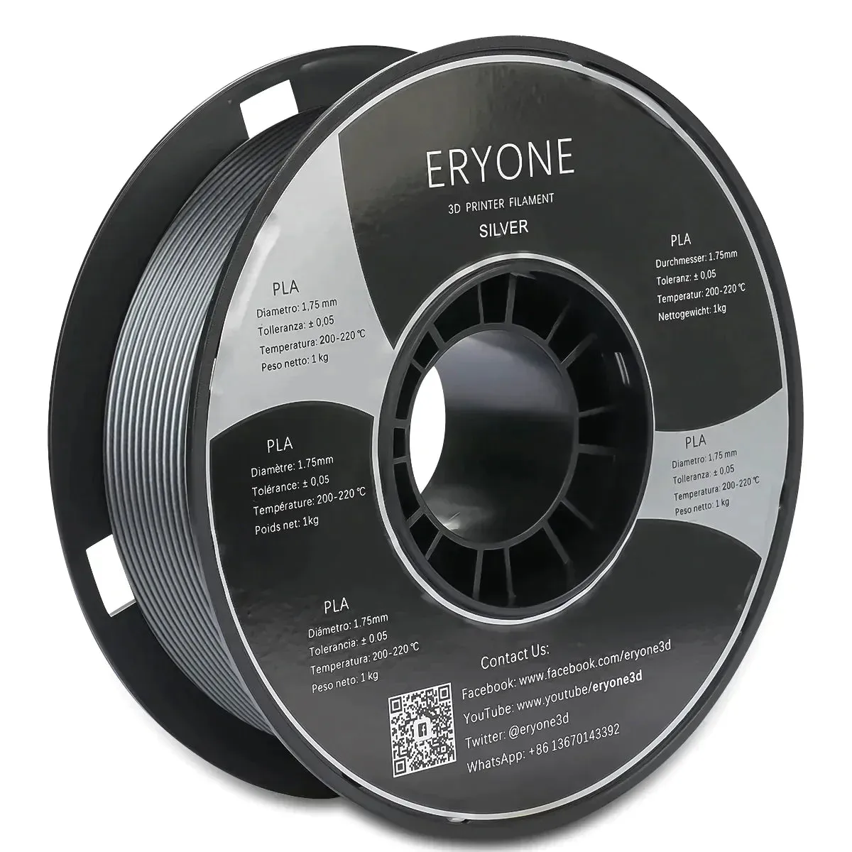 (RU only)Pre-sale- ERYONE All Series PLA 3D Filament 1kg  FREE SHIPPING(MOQ:20 rolls,can mix color)