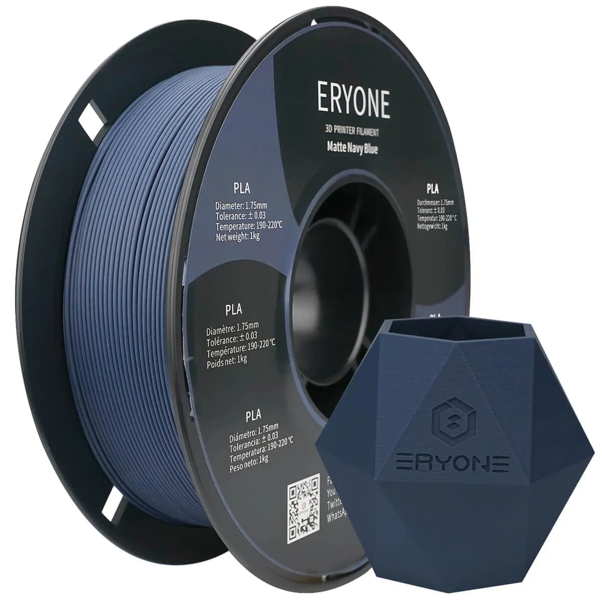 (RU only)Pre-sale- ERYONE All Series PLA 3D Filament 1kg  FREE SHIPPING(MOQ:20 rolls,can mix color)