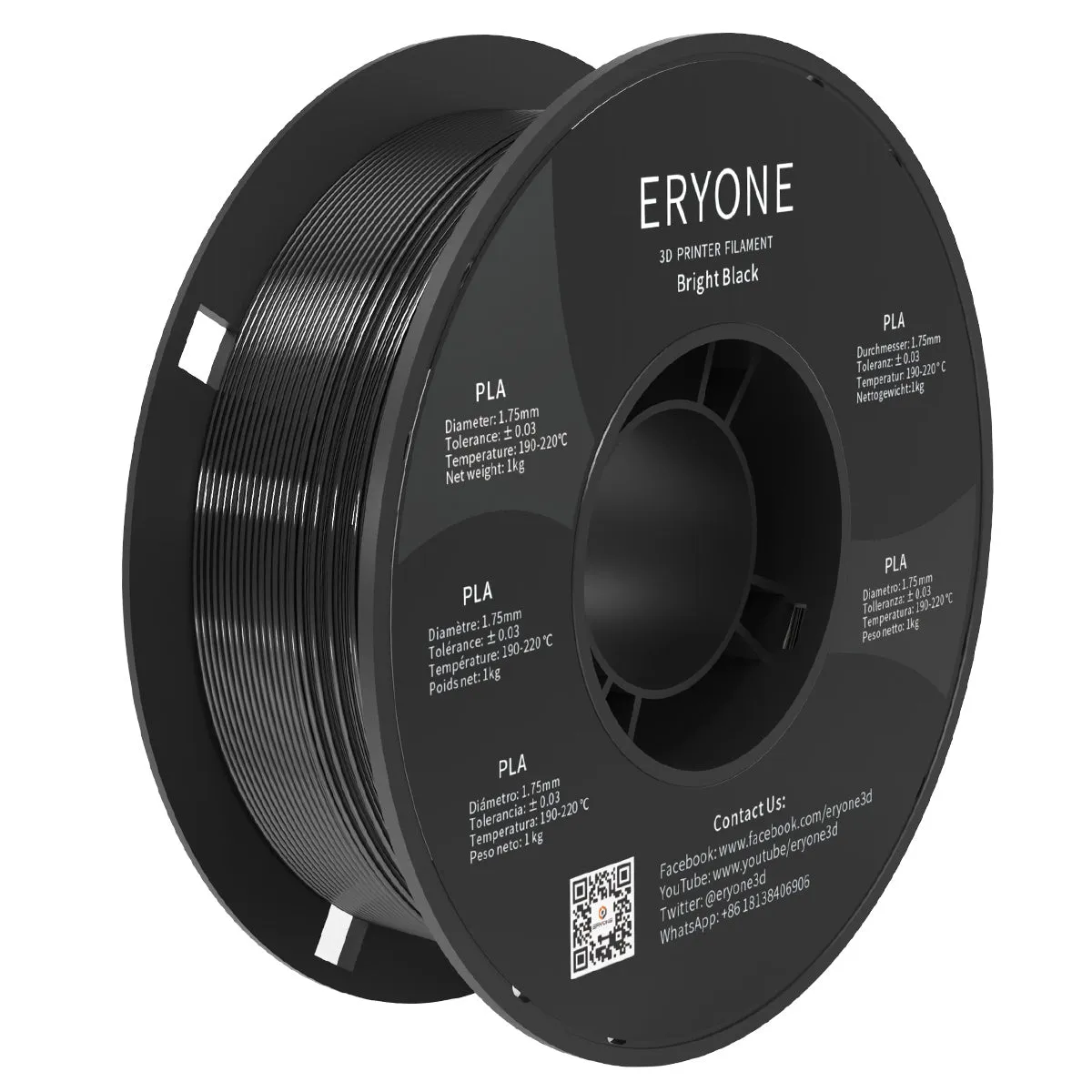 (RU only)Pre-sale- ERYONE All Series PLA 3D Filament 1kg  FREE SHIPPING(MOQ:20 rolls,can mix color)