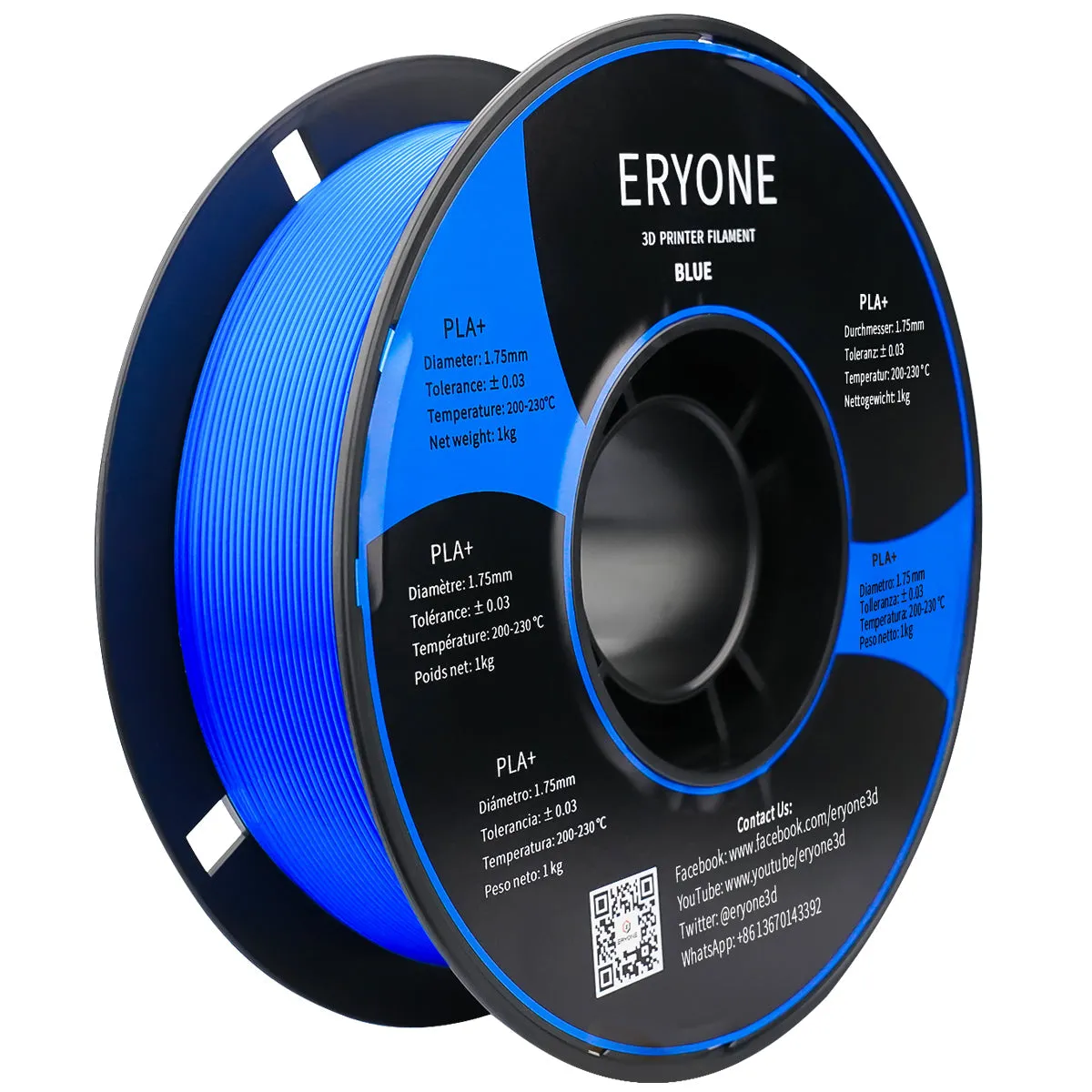 (RU only)Pre-sale- ERYONE All Series PLA 3D Filament 1kg  FREE SHIPPING(MOQ:20 rolls,can mix color)