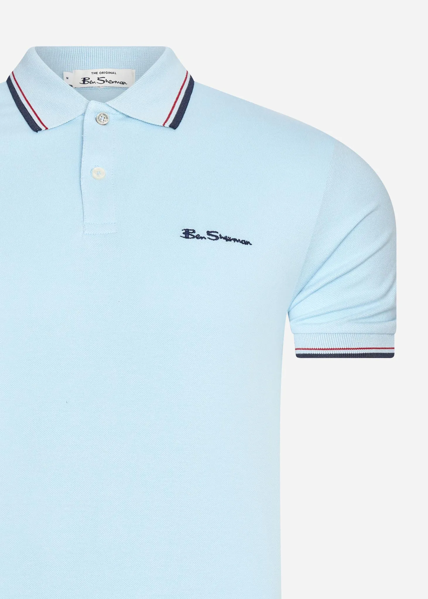 Signature polo - sky blue