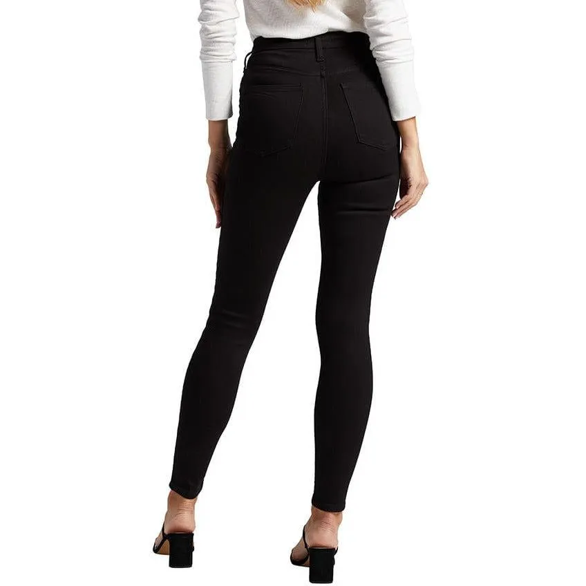 Silver Infinite Fit High Rise Skinny Black