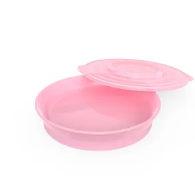 Smart Anti-Slip Baby Plate Pastel Pink 6m 