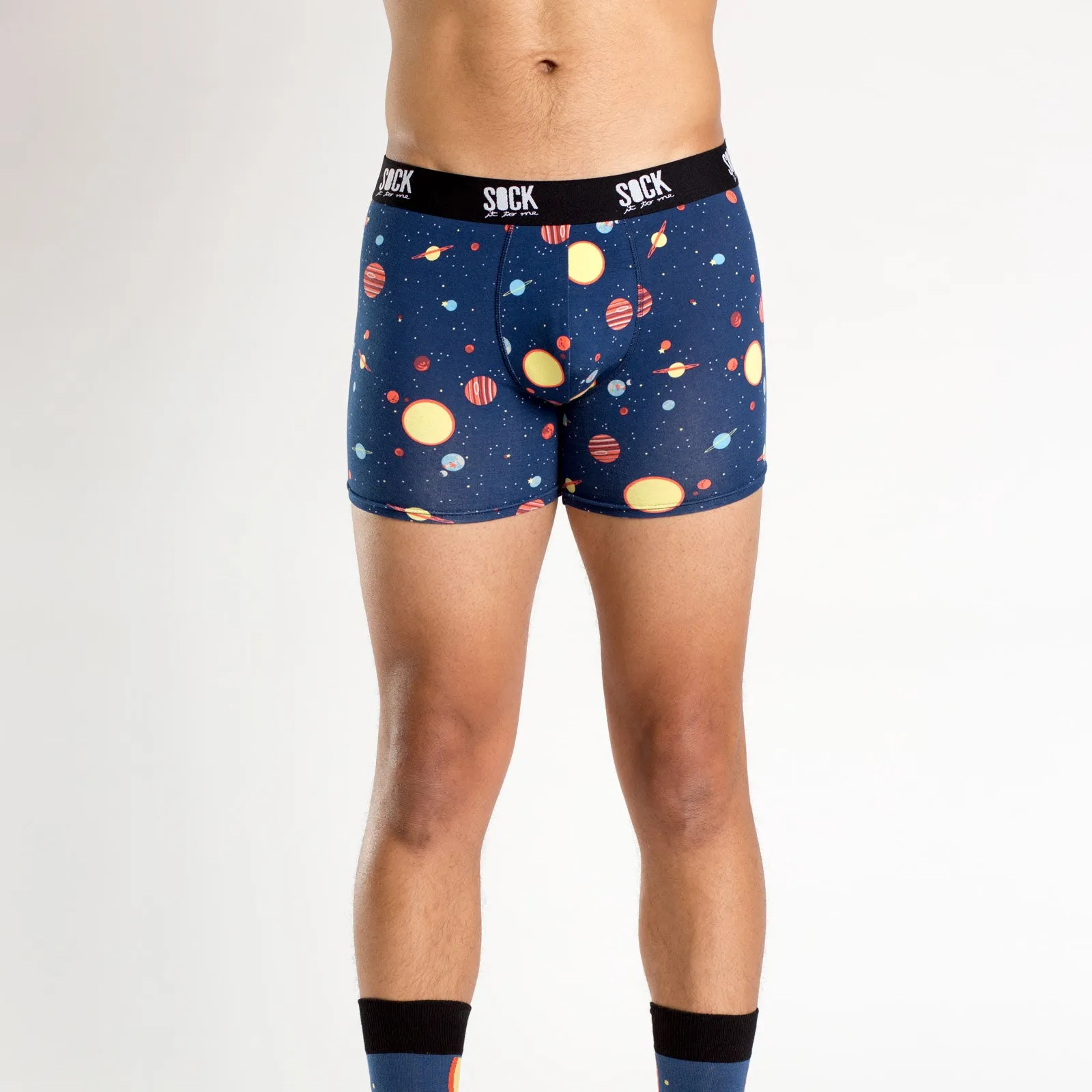 Sock it to Me Planets Mens Boxers