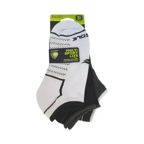 Sof Sole Women’s Socks Perform Lite Cushion No Show 3-pack