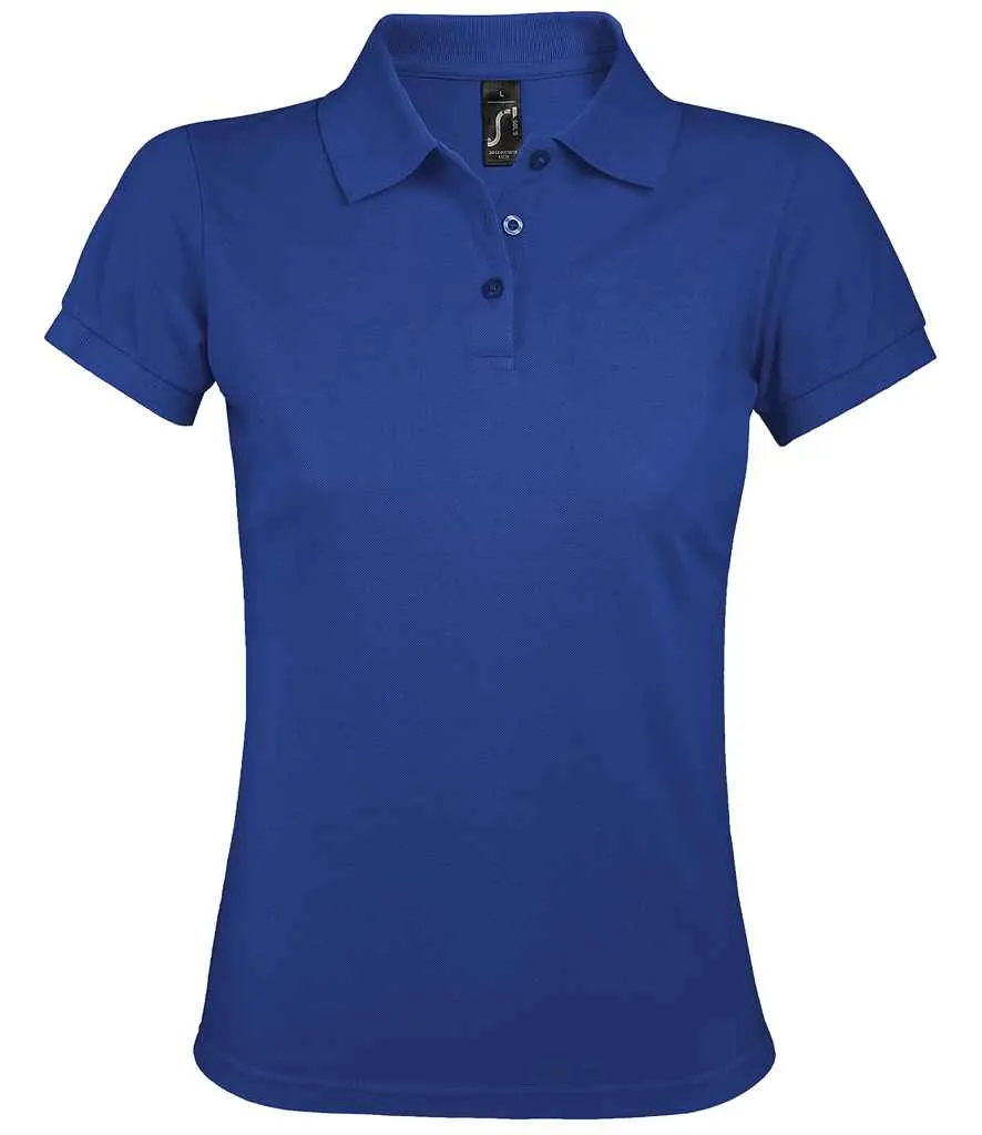 SOL'S Prime Poly/Cotton Pique Polo Shirt (Ladies) - Bright Colours