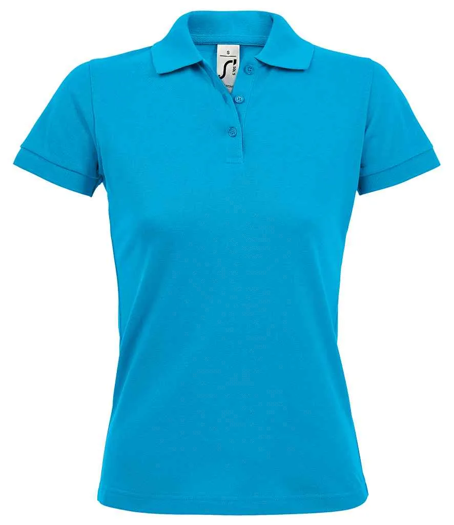 SOL'S Prime Poly/Cotton Pique Polo Shirt (Ladies) - Bright Colours