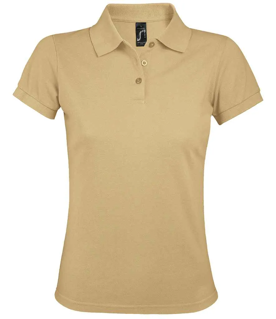 SOL'S Prime Poly/Cotton Pique Polo Shirt (Ladies) - Bright Colours