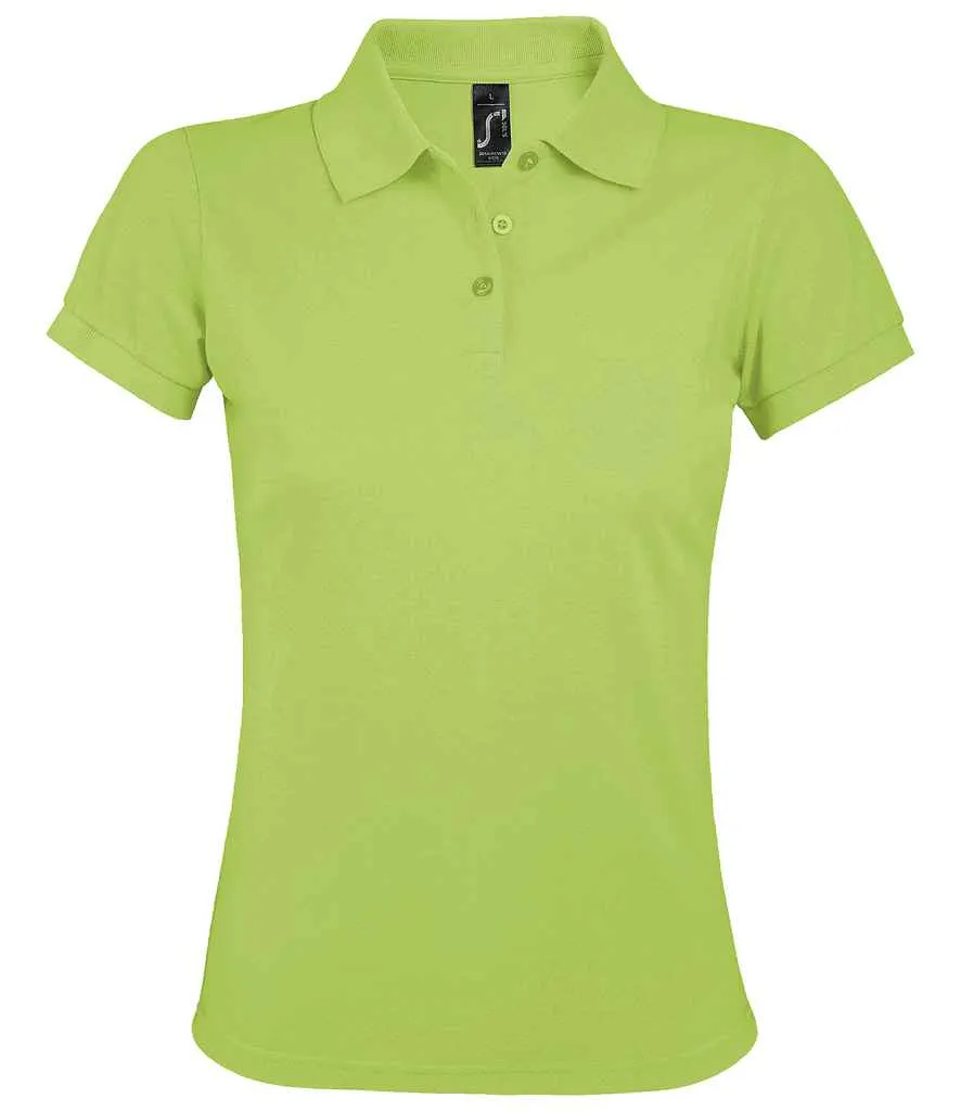 SOL'S Prime Poly/Cotton Pique Polo Shirt (Ladies) - Bright Colours