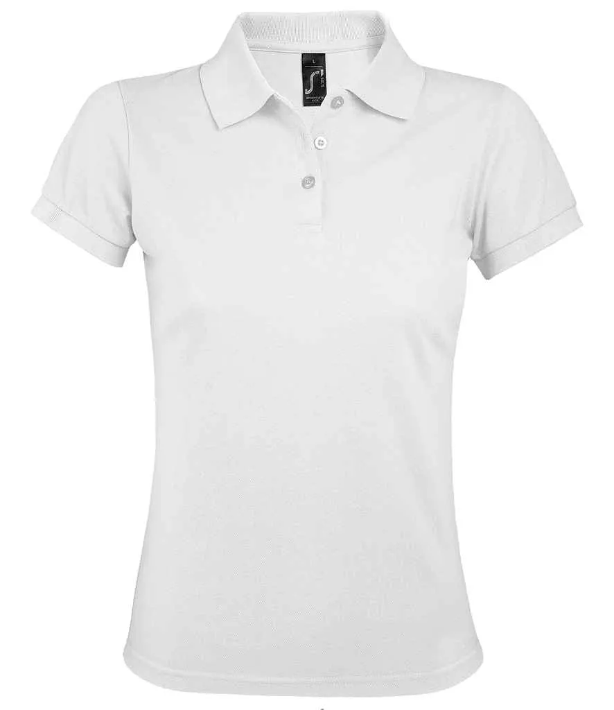 SOL'S Prime Poly/Cotton Pique Polo Shirt (Ladies) - Bright Colours