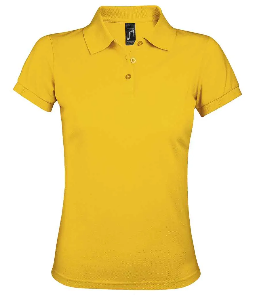 SOL'S Prime Poly/Cotton Pique Polo Shirt (Ladies) - Bright Colours