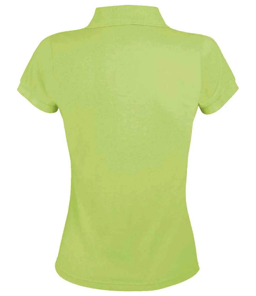 SOL'S Prime Poly/Cotton Pique Polo Shirt (Ladies) - Bright Colours