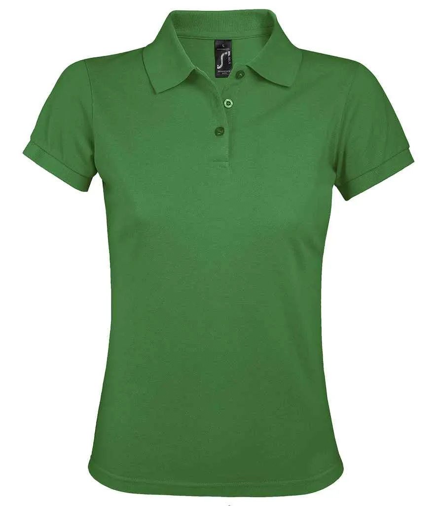 SOL'S Prime Poly/Cotton Pique Polo Shirt (Ladies) - Bright Colours