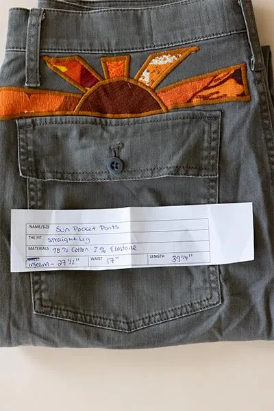 Sun Pocket Upcycled Fatigues - #12