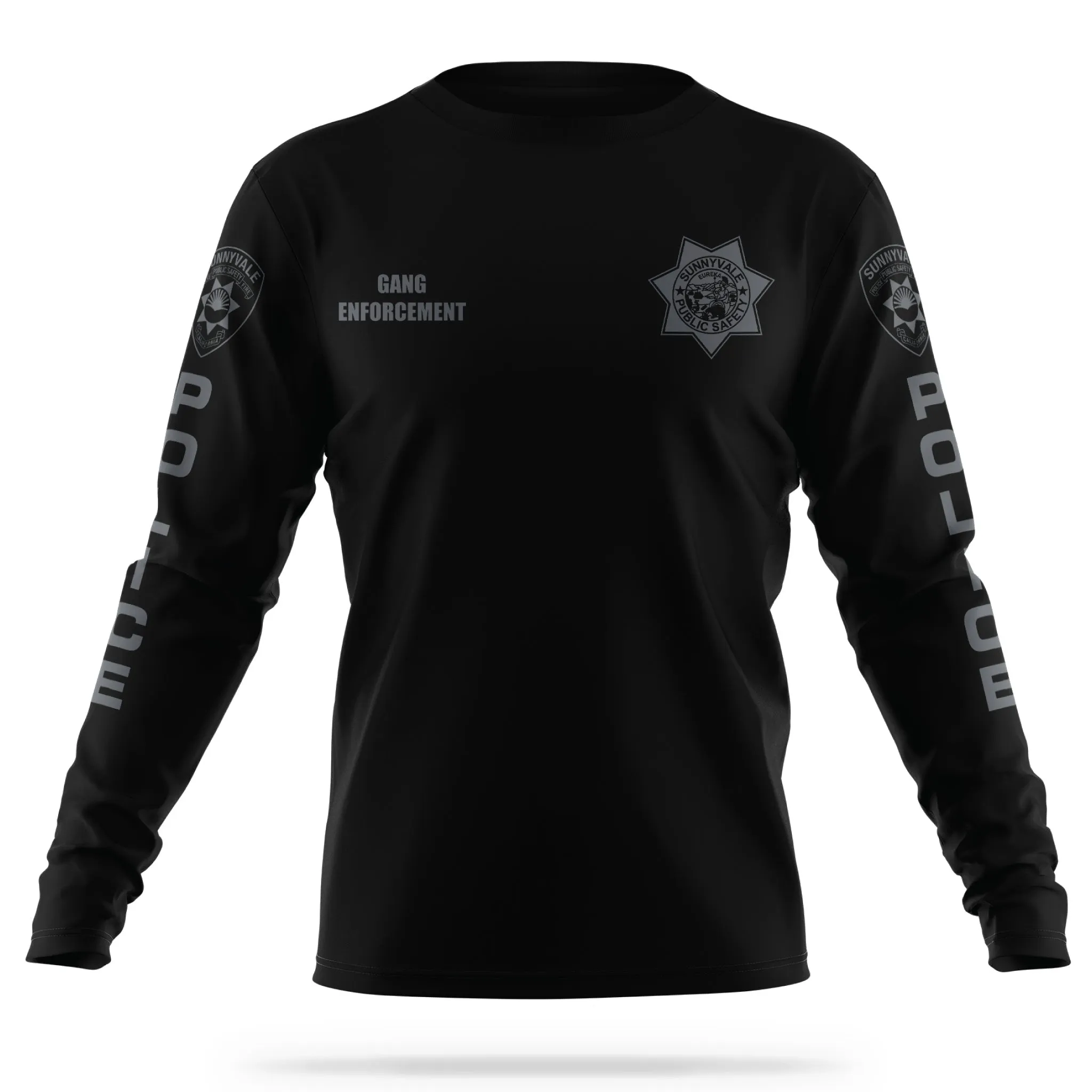 [SUNNYVALE DPS] Gang Enf Utility Long Sleeve Shirt [BLACK]