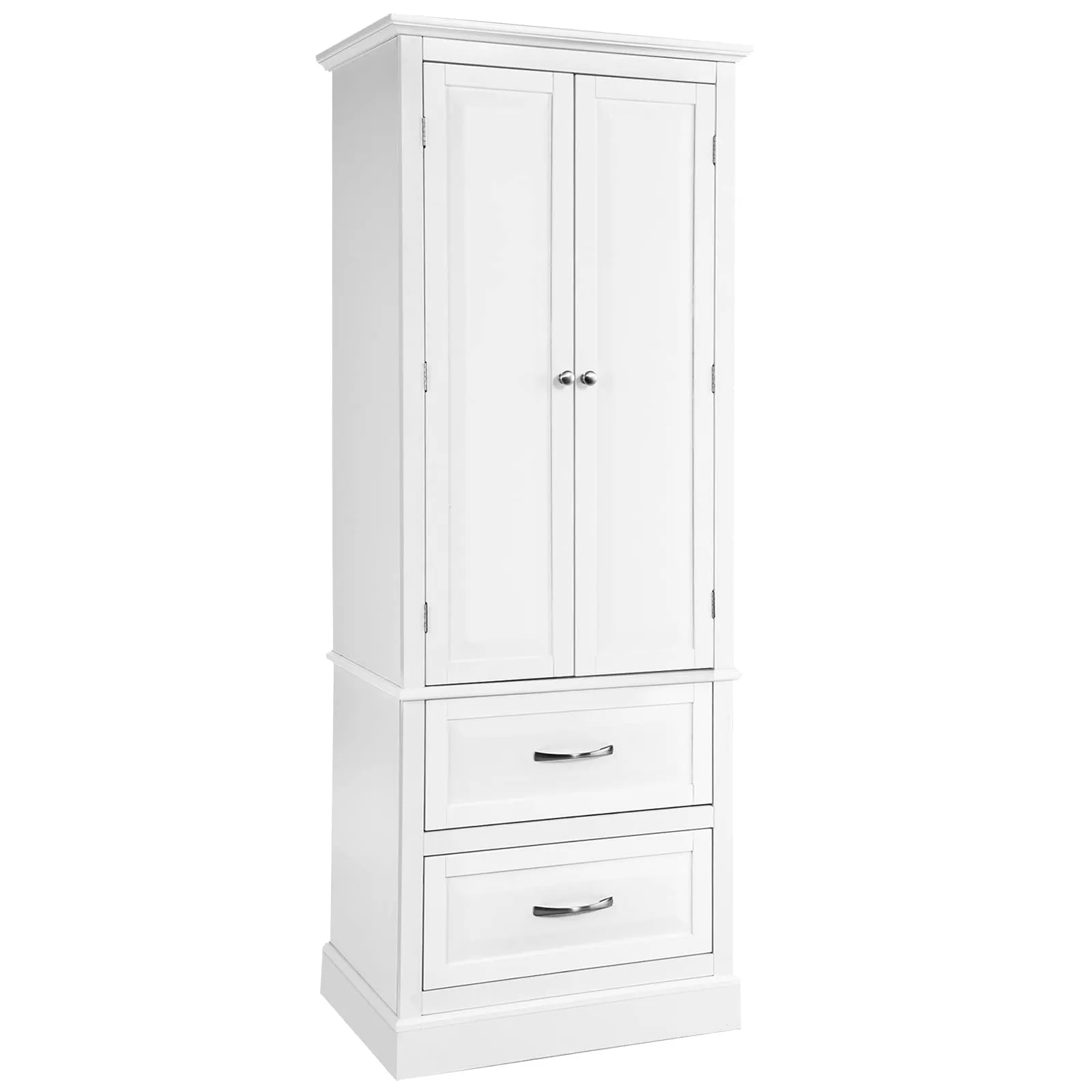 Tangkula 62" H Kitchen Pantry Cupboard