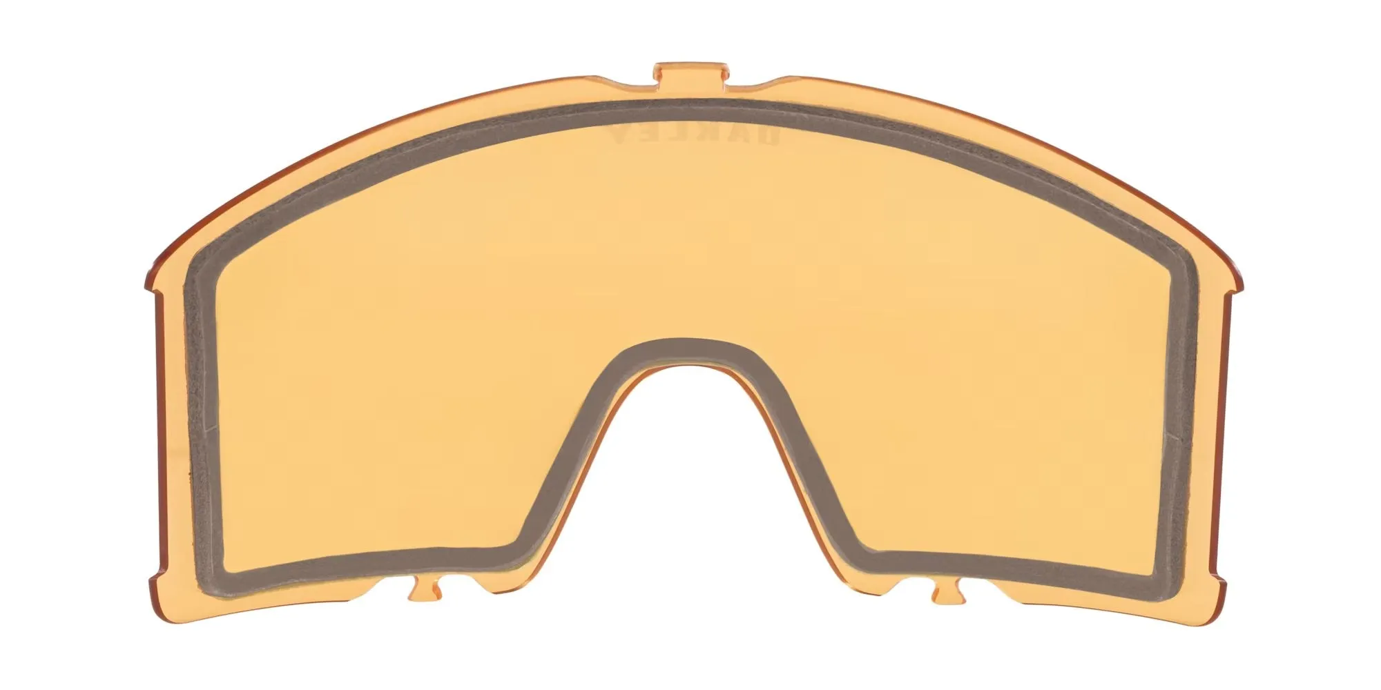 Target Line M Snow Goggles - Matte Black w/ Fire Iridium & Persimmon Lenses