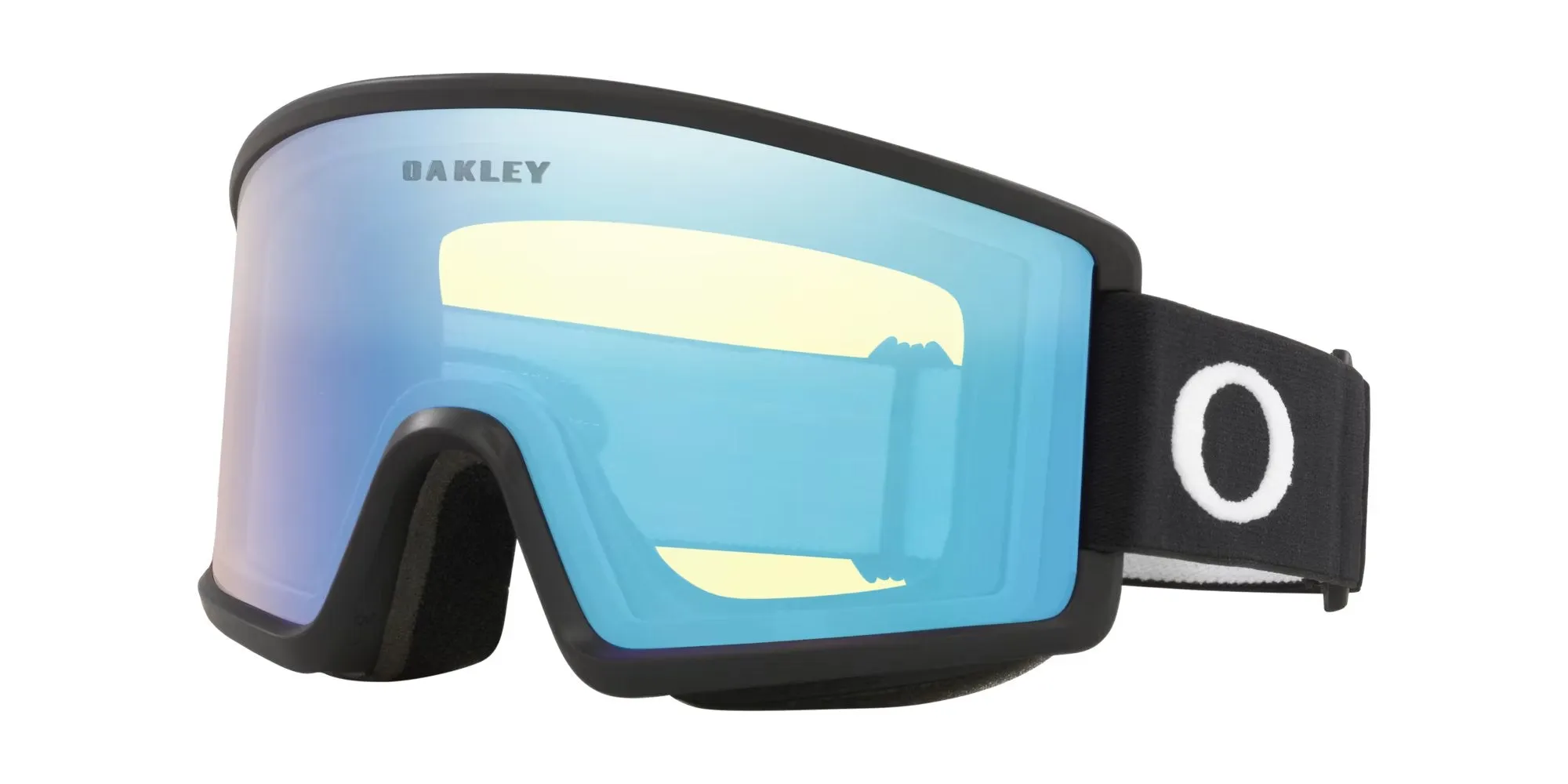 Target Line M Snow Goggles - Matte Black w/ High Intensity Yellow Iridium & Dark Grey Lenses