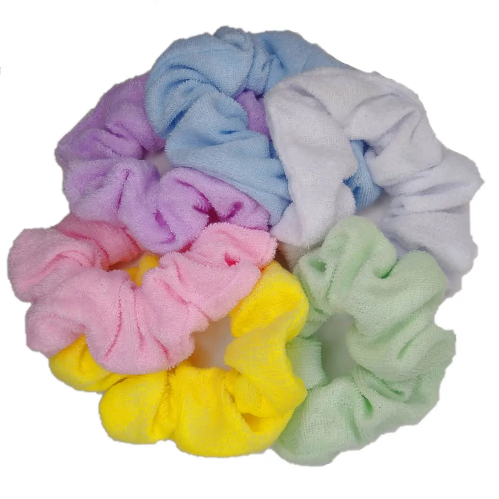 Terry Cloth Scrunchies