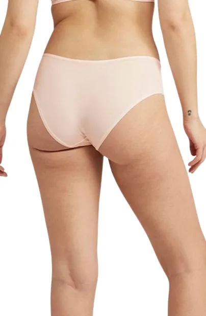 The Second Skin Stretch Mid Rise Waist Brief Blush Pink