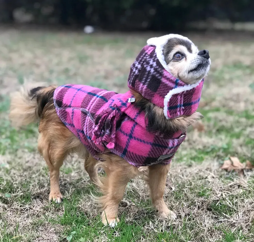 The Ultimate Plaid Warm Fleece Dog Sweater 3 LBS to 120 LBS