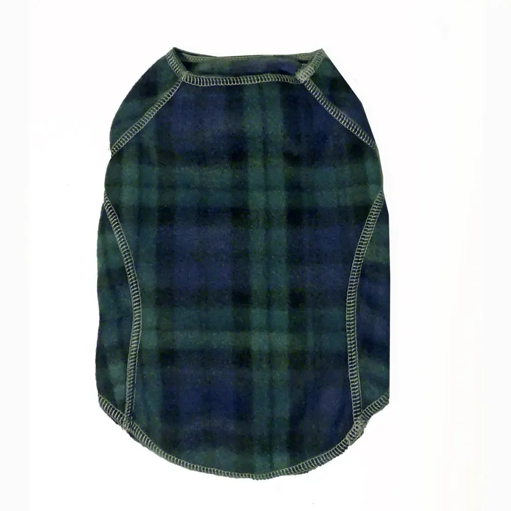 The Ultimate Plaid Warm Fleece Dog Sweater 3 LBS to 120 LBS