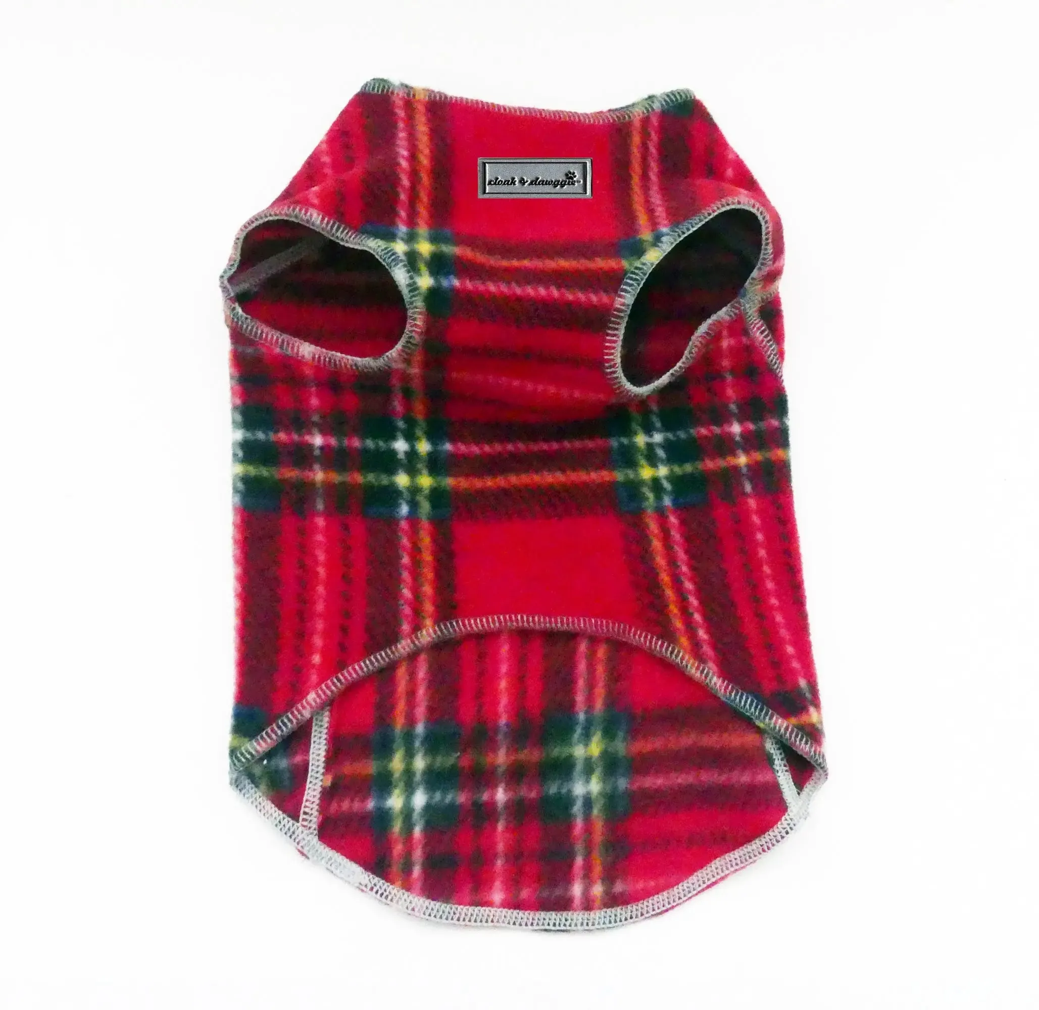 The Ultimate Plaid Warm Fleece Dog Sweater Tartan