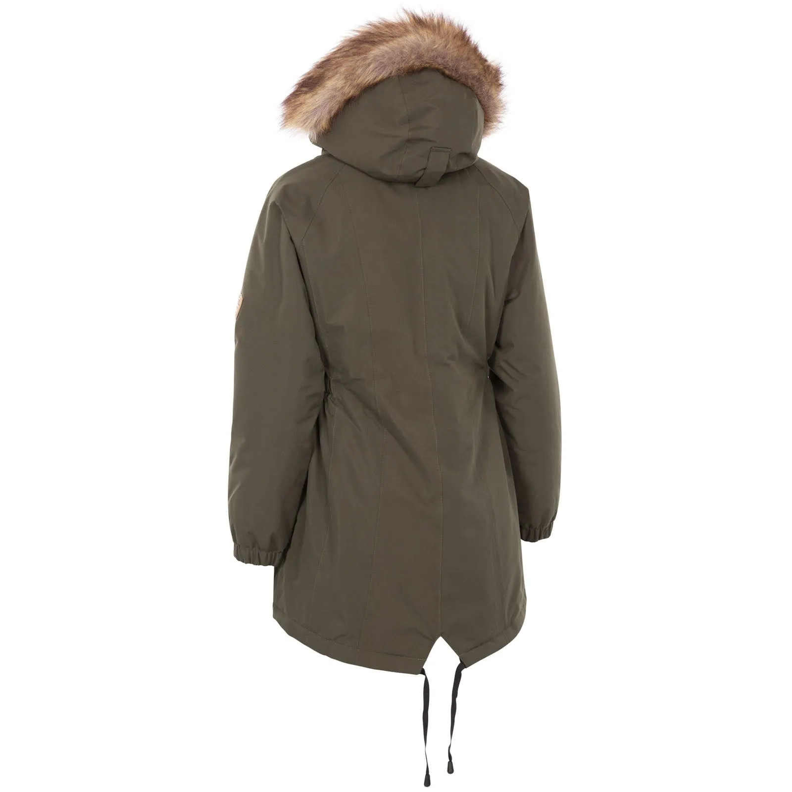 Trespass Womens Celebrity Fleece Lined Parka Jacket