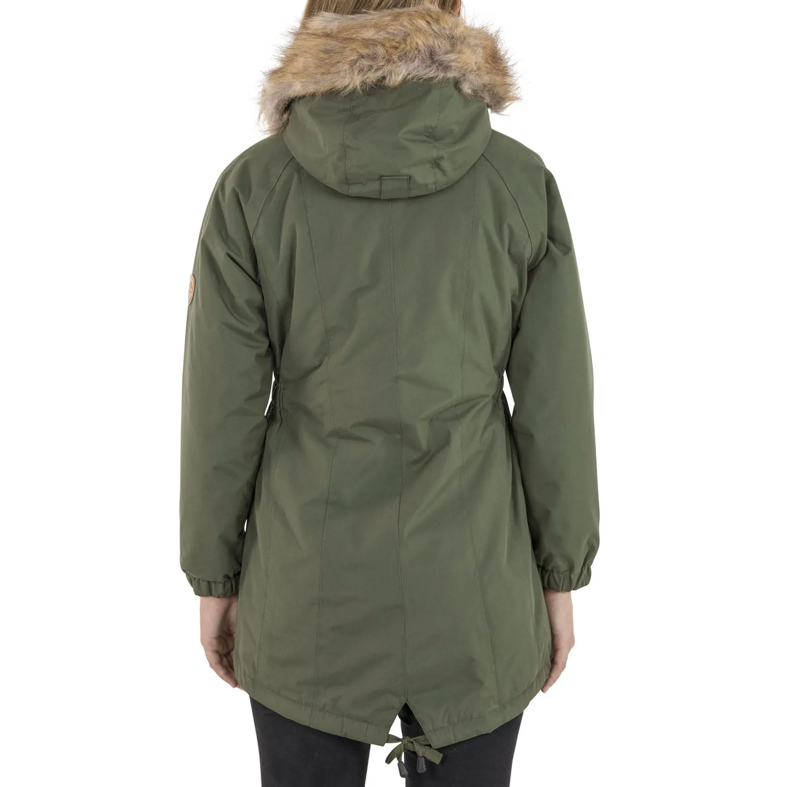 Trespass Womens Celebrity Fleece Lined Parka Jacket