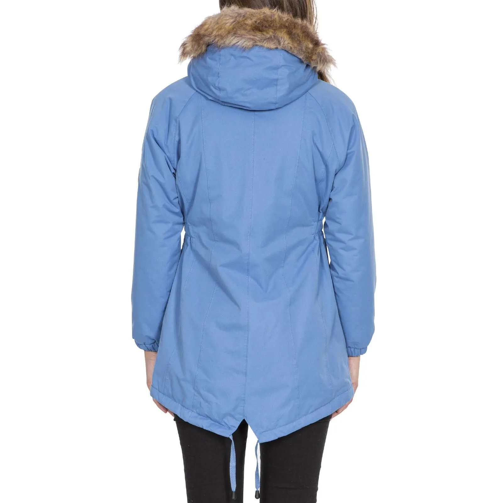 Trespass Womens Celebrity Fleece Lined Parka Jacket