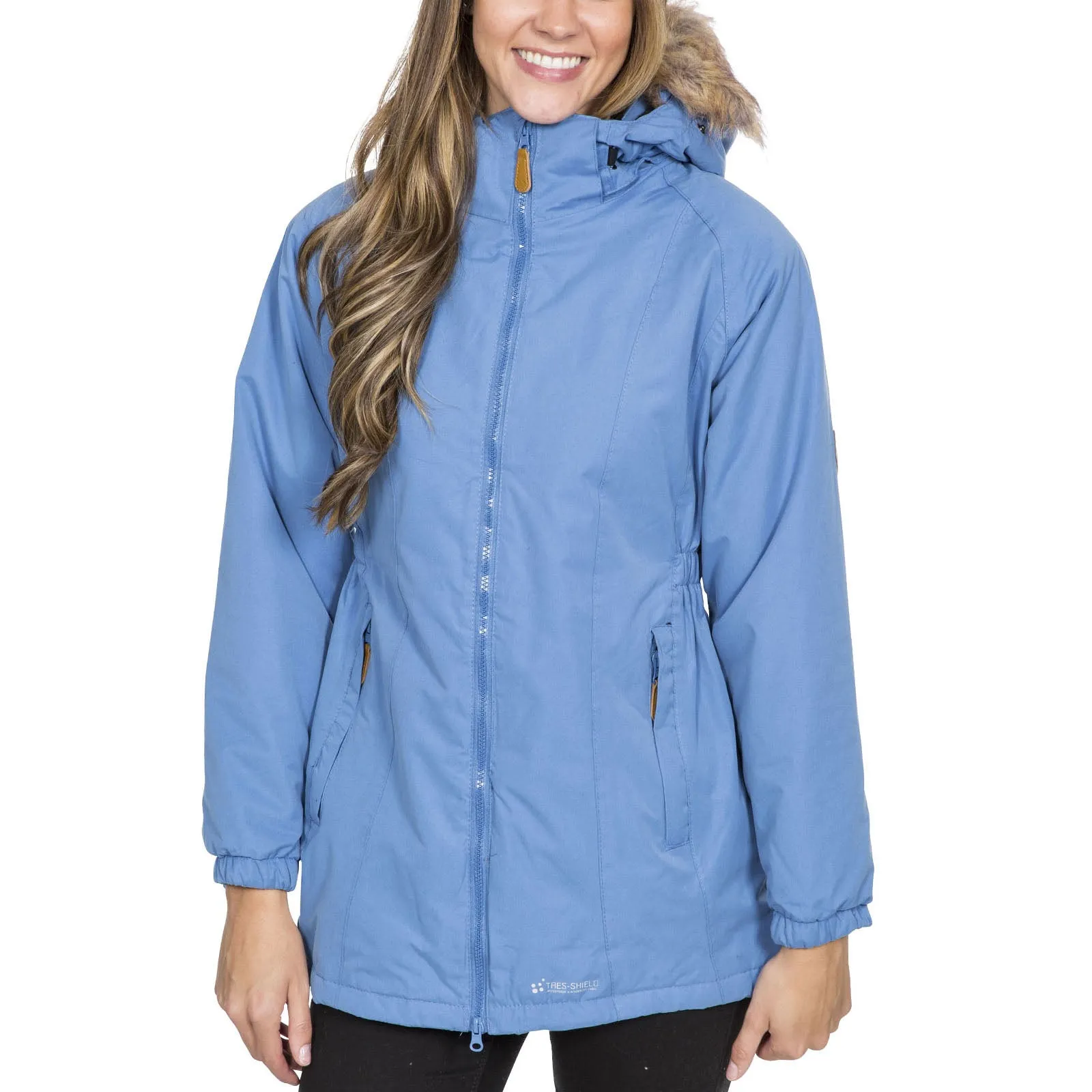 Trespass Womens Celebrity Fleece Lined Parka Jacket