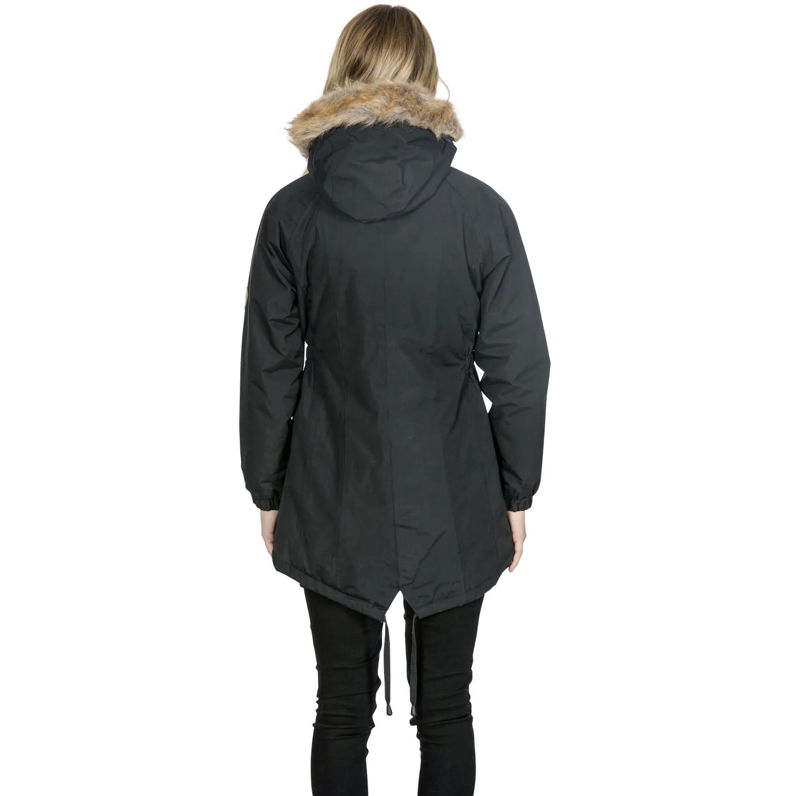 Trespass Womens Celebrity Fleece Lined Parka Jacket