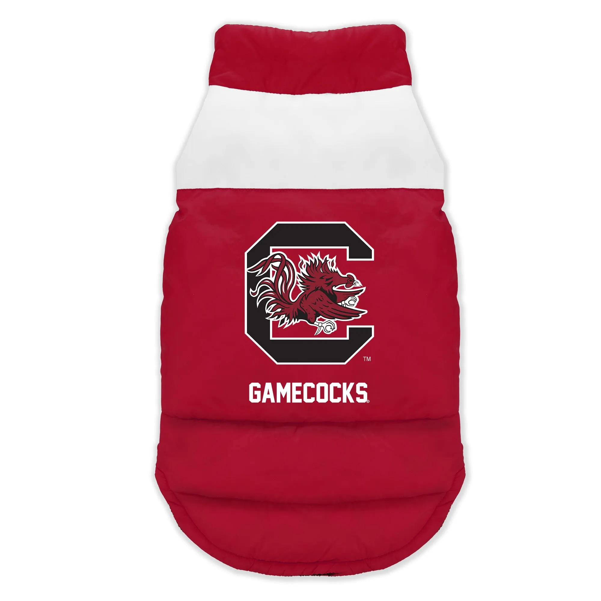 University of South Carolina Pet Parka Puff Vest