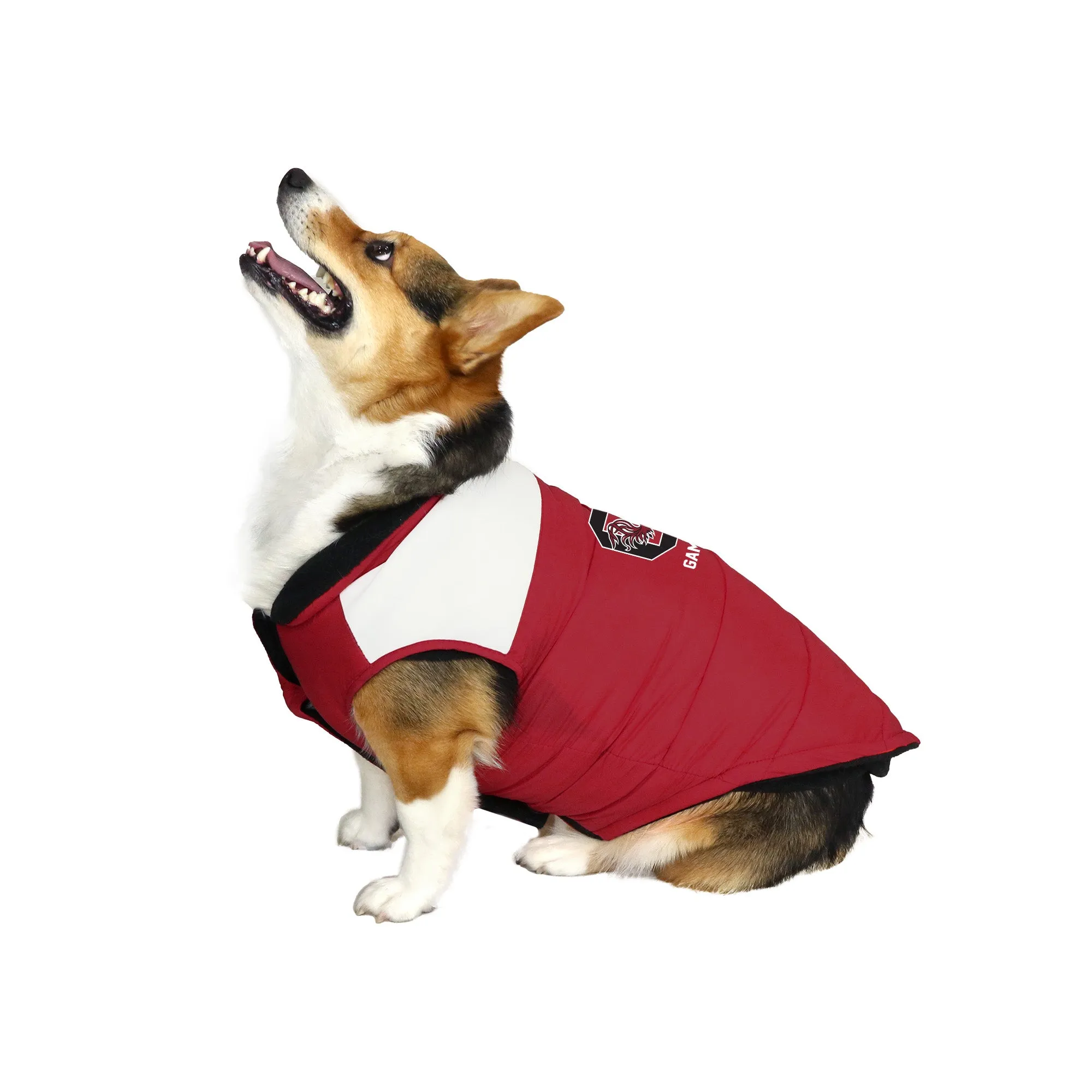 University of South Carolina Pet Parka Puff Vest