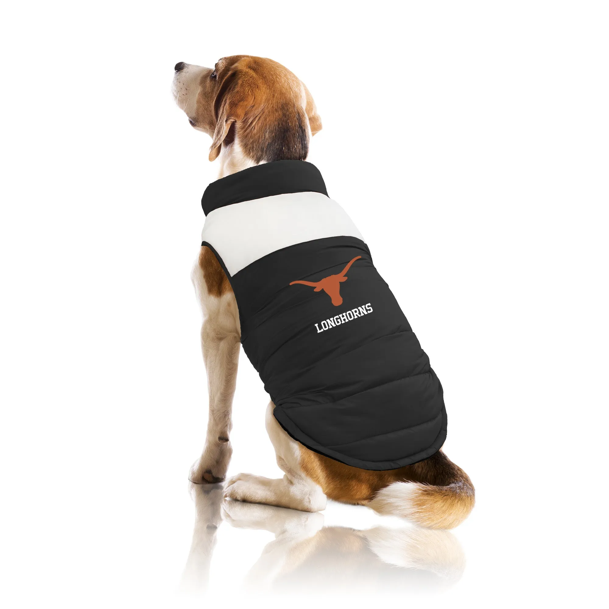 University of Texas Pet Parka Puff Vest