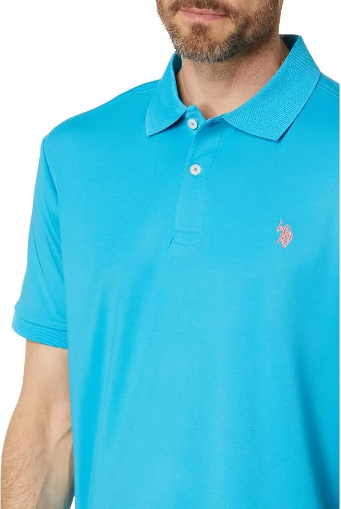 U.S. Polo Assn. Men's Classic Fit Interlock Solid Polo Shirt