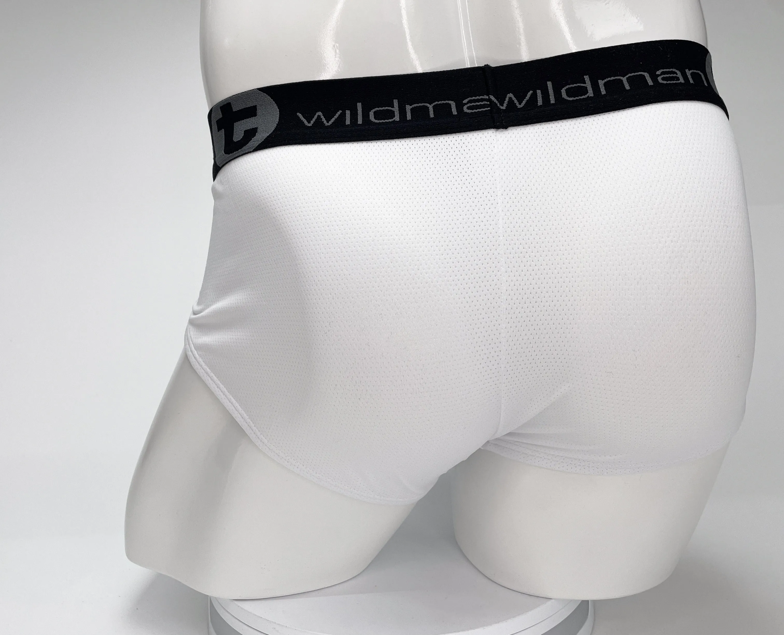 WildmanT Mesh Monster Cock Brief White