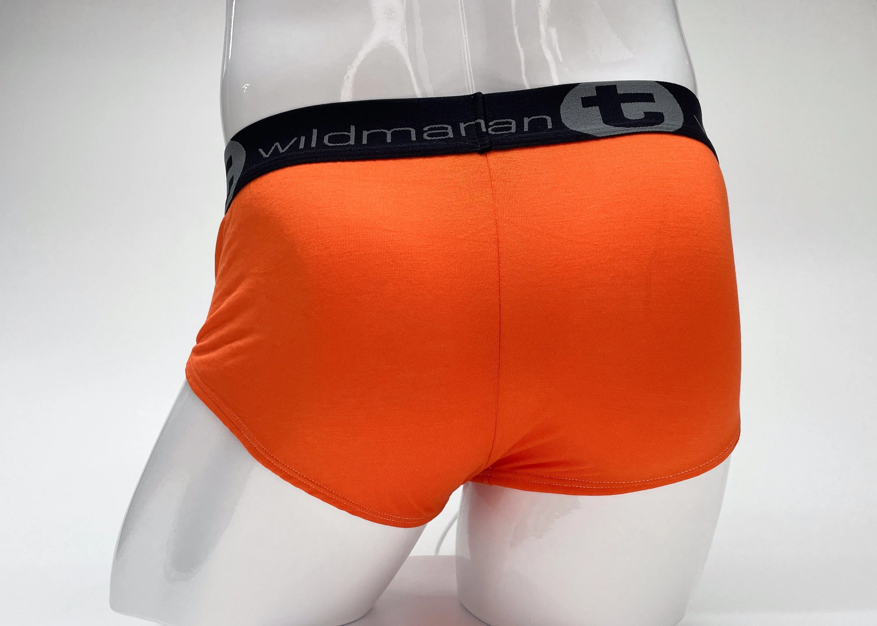 WildmanT Modal Big Boy Pouch Brief Orange